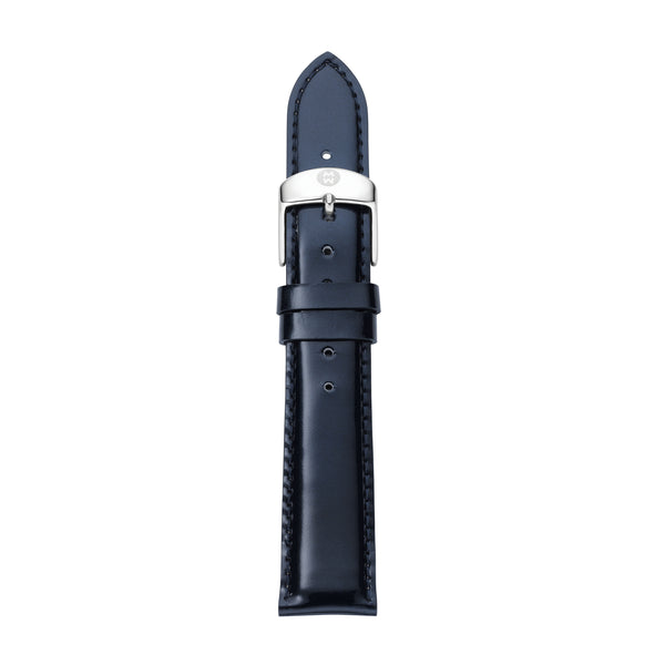 16mm Navy Patent Leather Strap