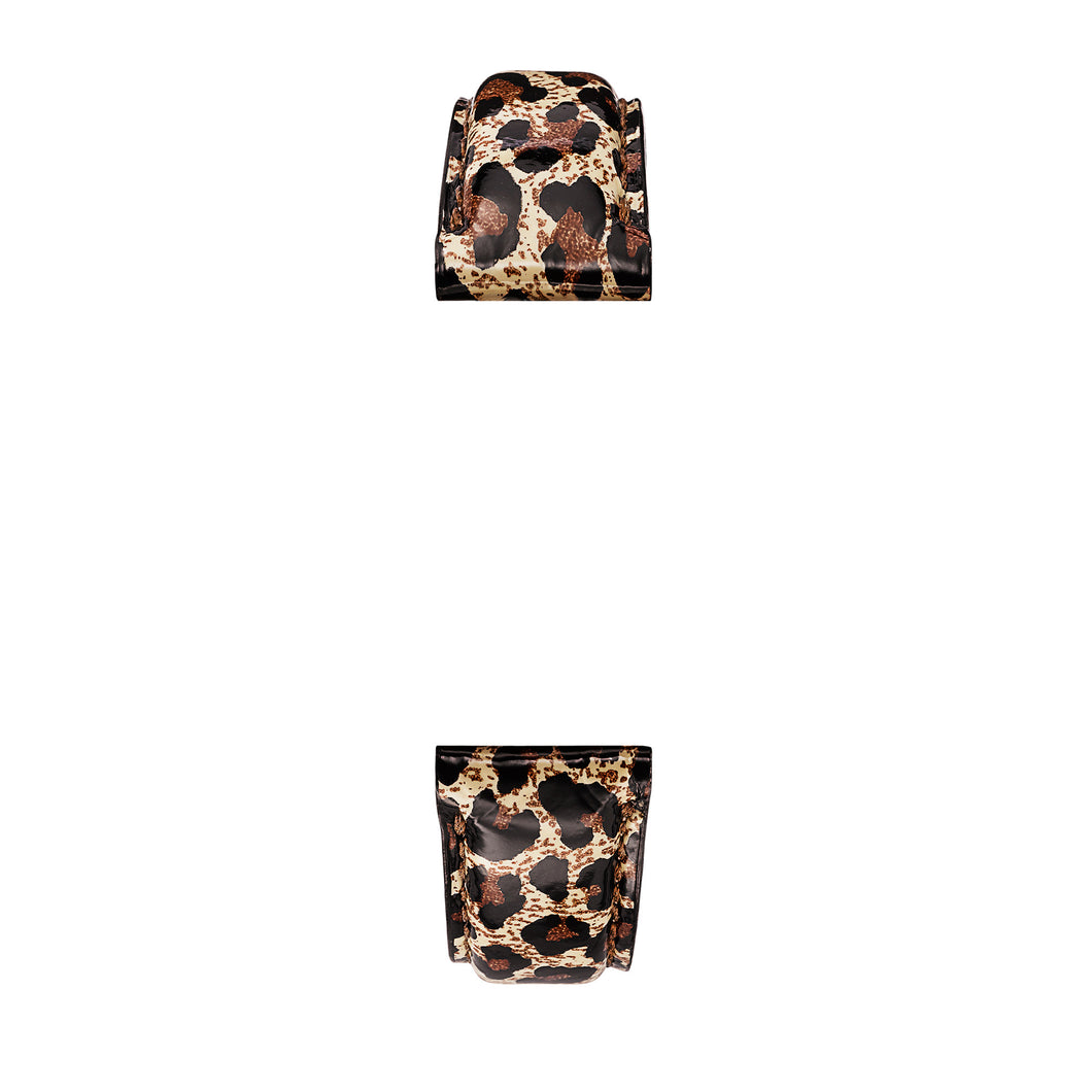 18mm Kenya Leopard Patent Leather Strap