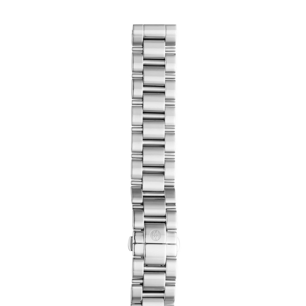 18mm Deco 3-Link Stainless Steel Bracelet