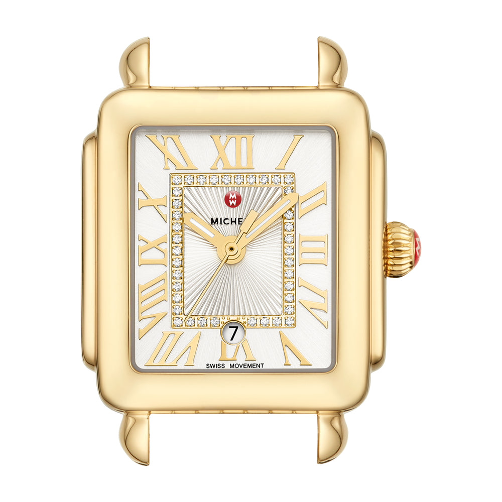 Deco Madison Mid Gold Diamond Dial – Little Switzerland