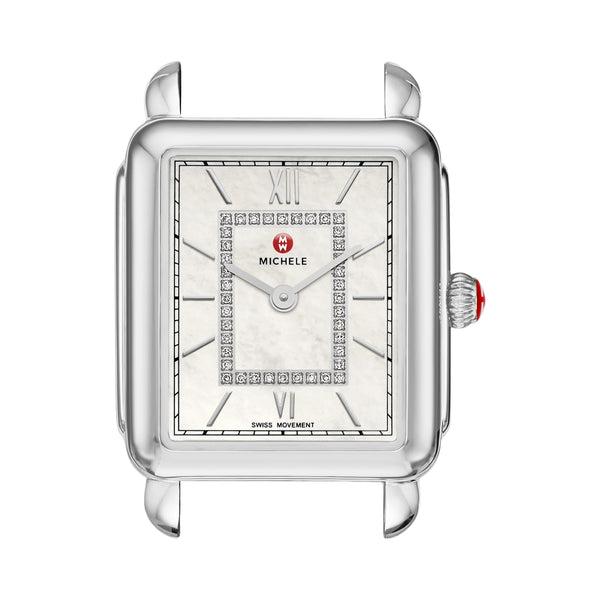 Deco II Mid Diamond Dial Stainless-Steel