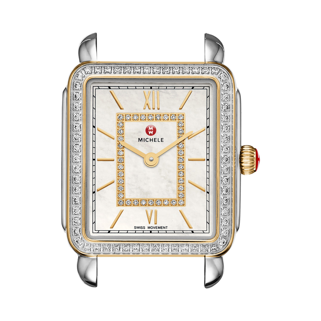 Michele Deco II Diamond Dial Watch Head