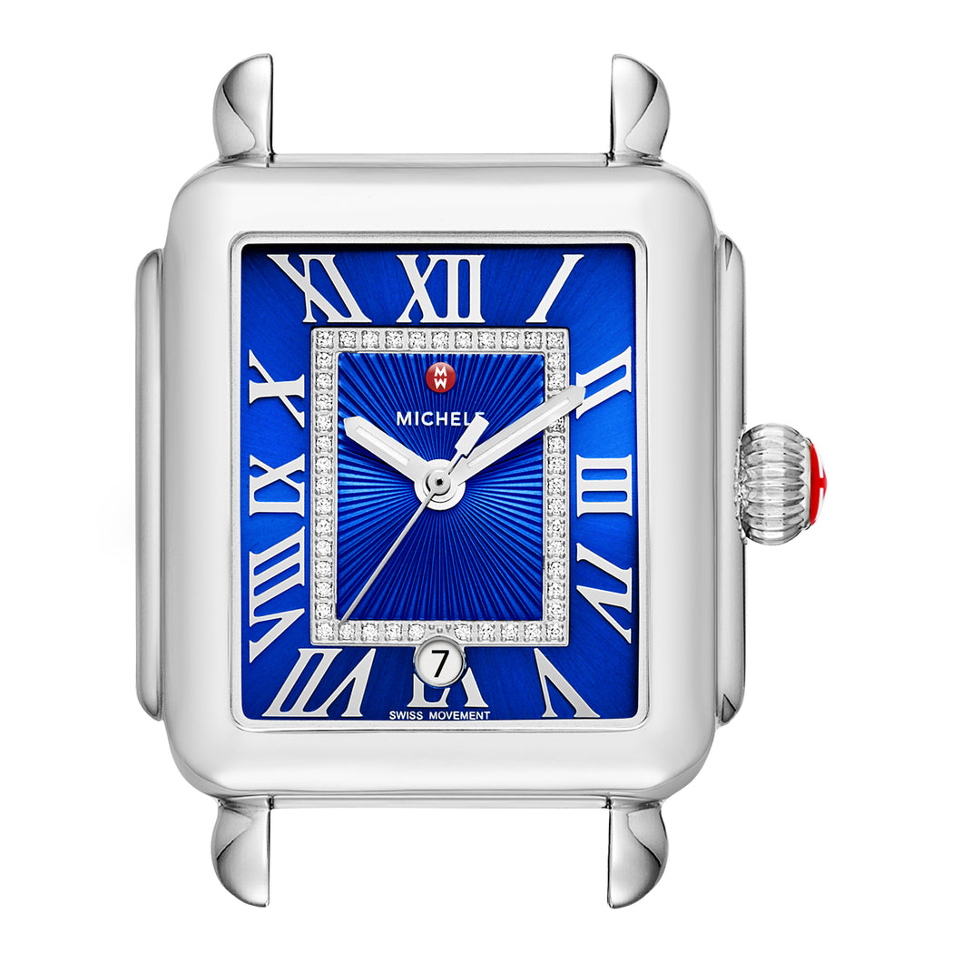 Deco Madison, Cobalt Diamond Dial