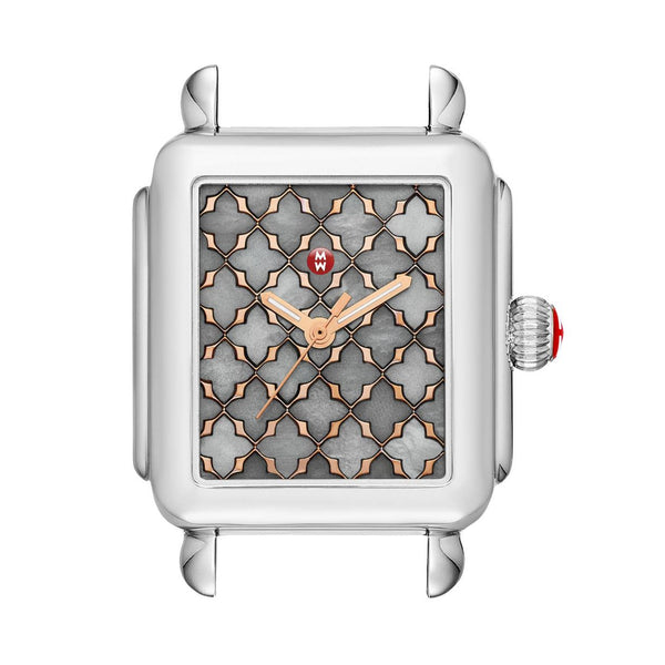 Deco Stainless-Steel Mosaic Dial