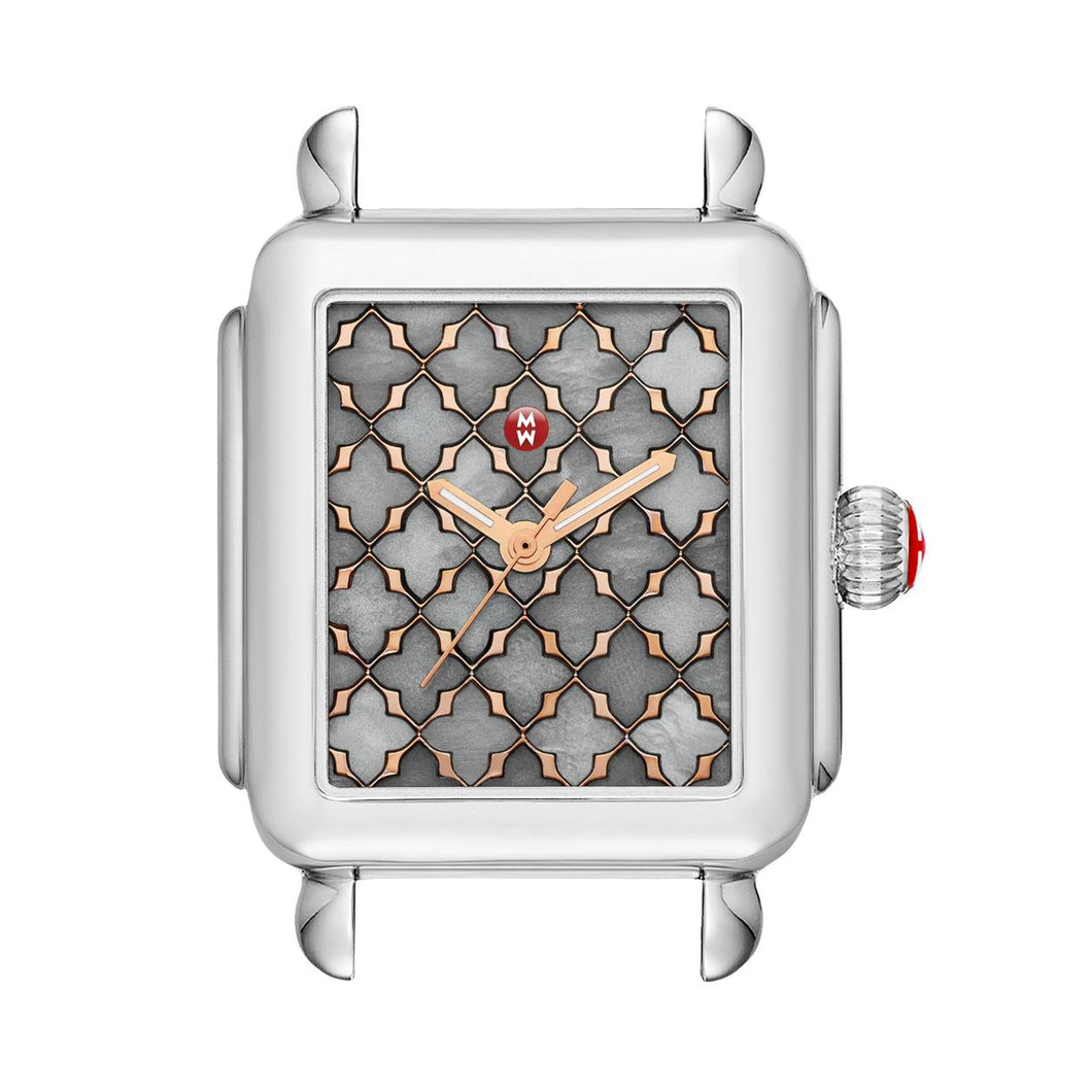 Deco Stainless-Steel Mosaic Dial