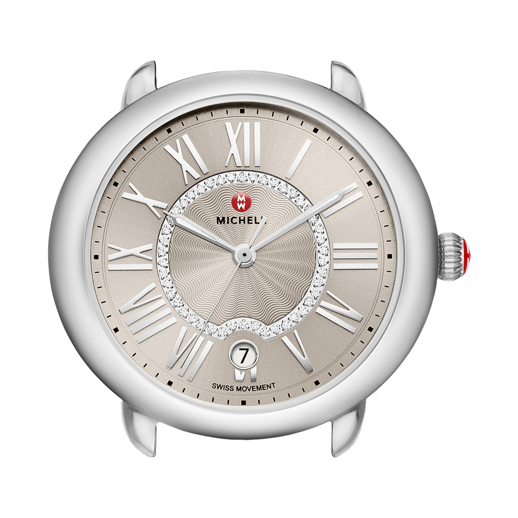 Serein Mid Stainless-Steel Diamond Dial