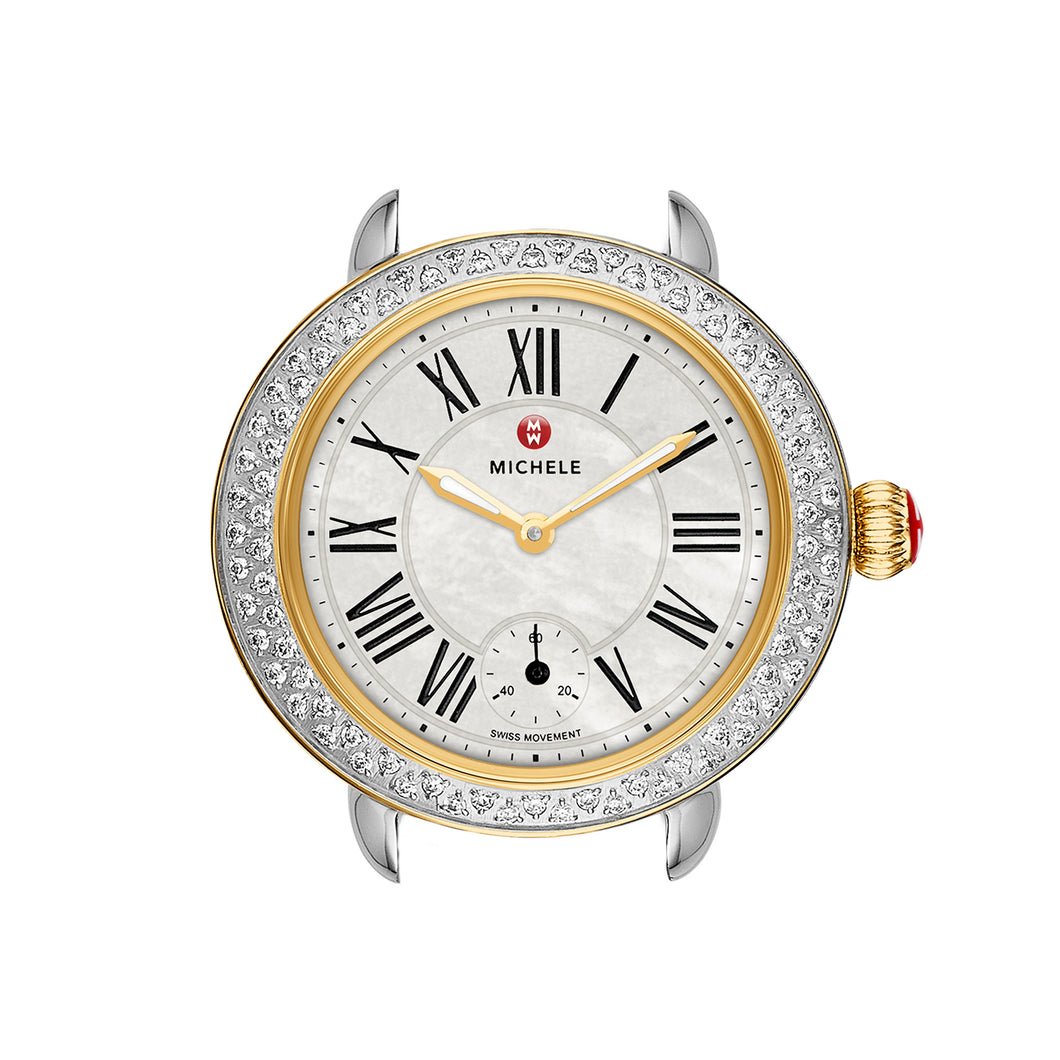 Serein 12 Diamond Two Tone Quartz Watch Head