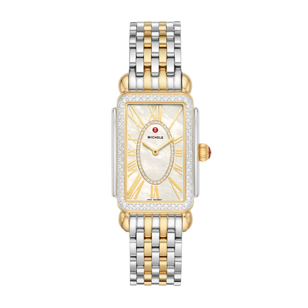 Deco Park Two-Tone Diamond Watch
