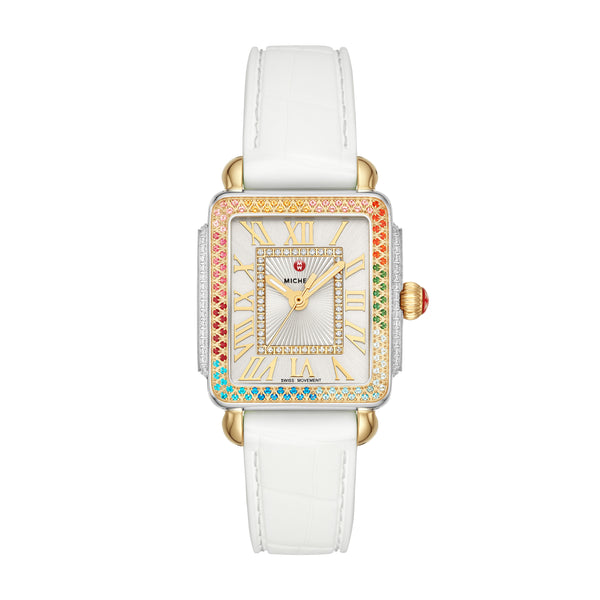 Deco Madison Mid Carousel Two-Tone Diamond Watch