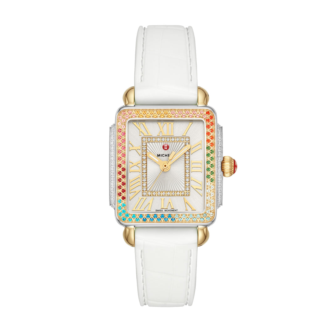Deco Madison Mid Carousel Two-Tone Diamond Watch