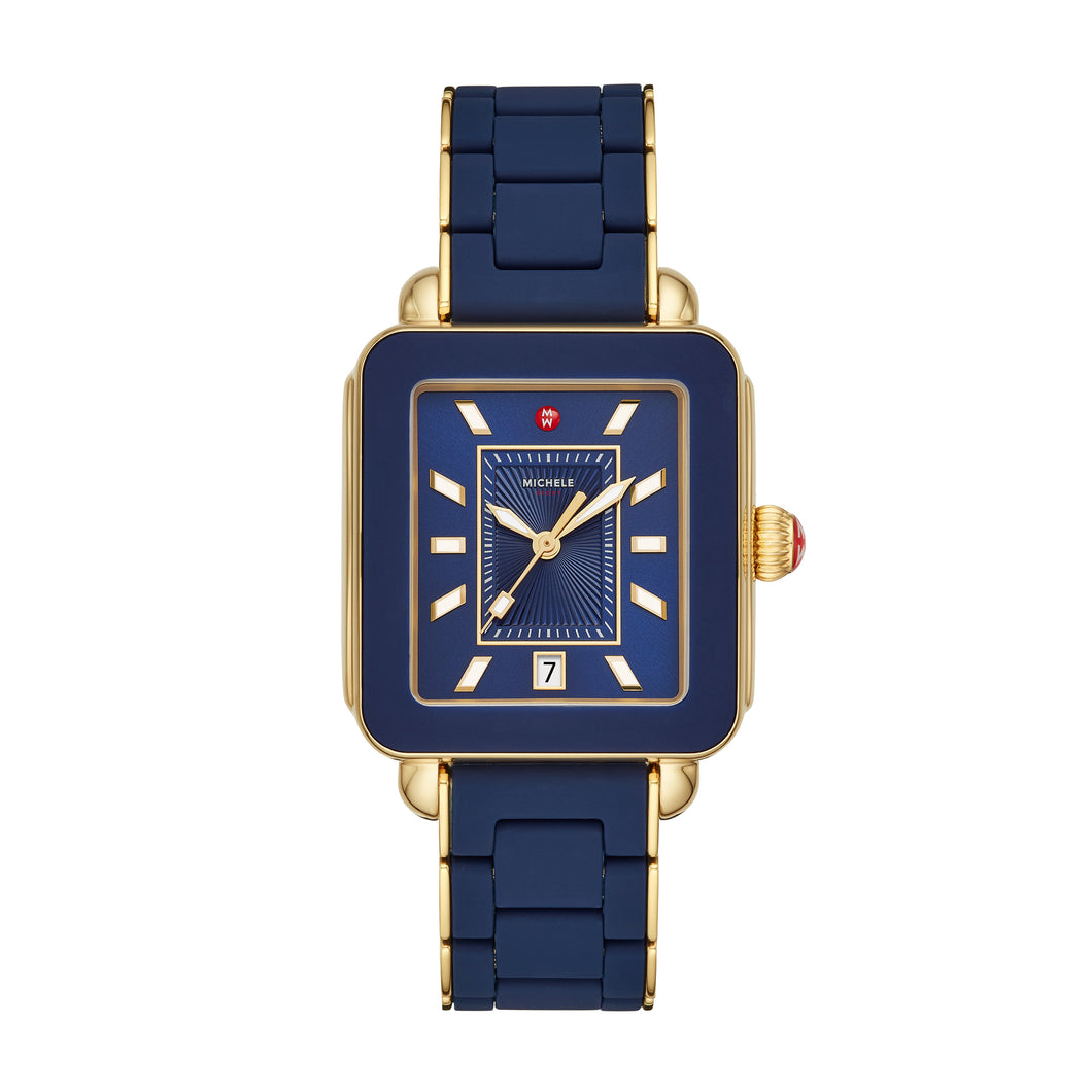 Deco Sport Gold Deep Blue Wrapped Silicone