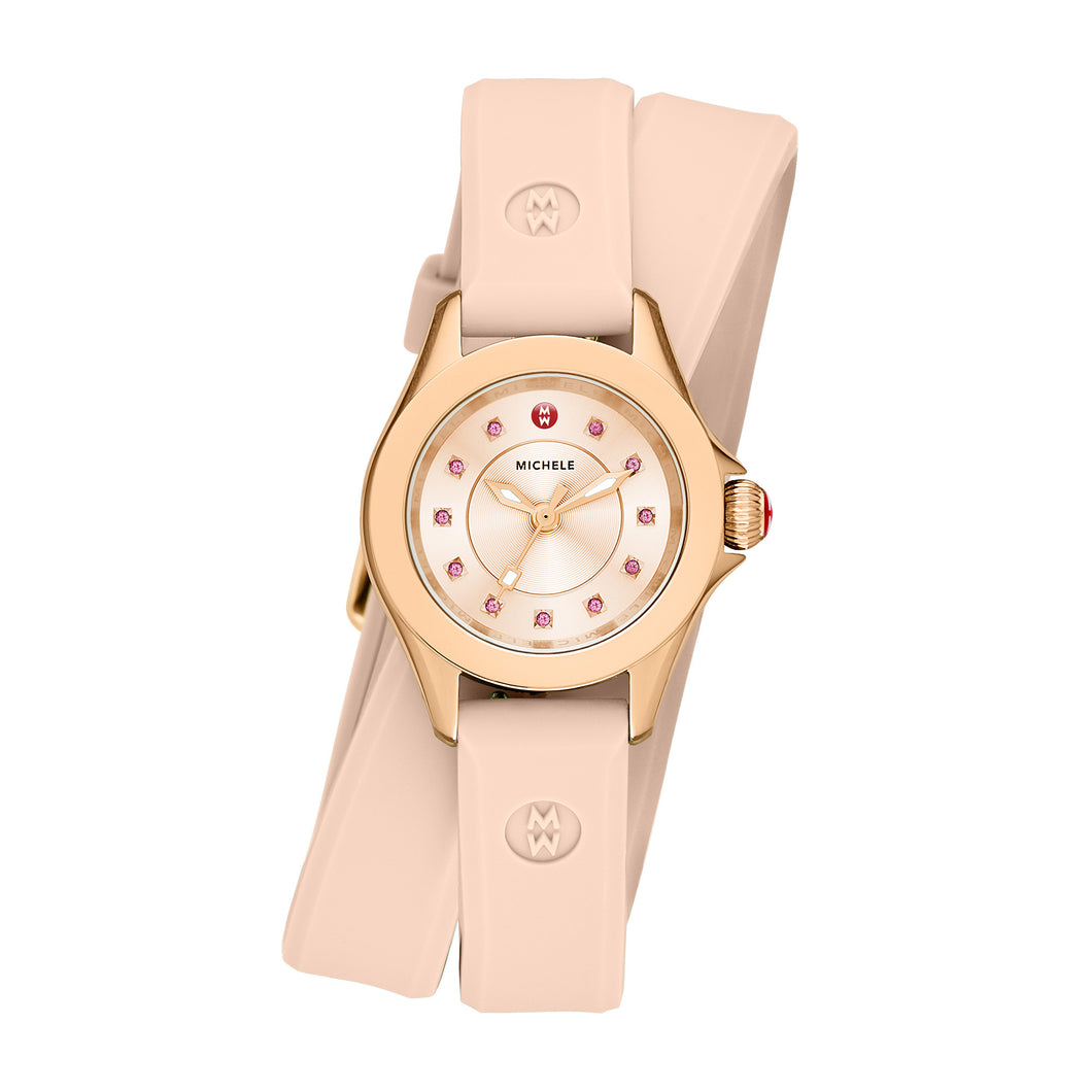 Cape Mini Rose Gold Tone Blush Pink Watch
