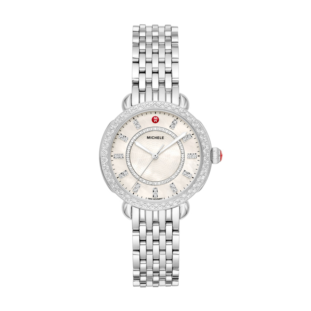 Sidney Classic Stainless Steel Diamond Watch – Little  display picture 1