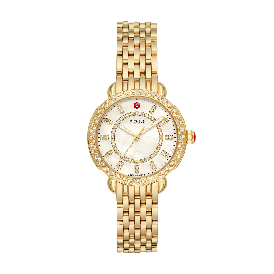 Sidney Classic Gold Diamond Watch