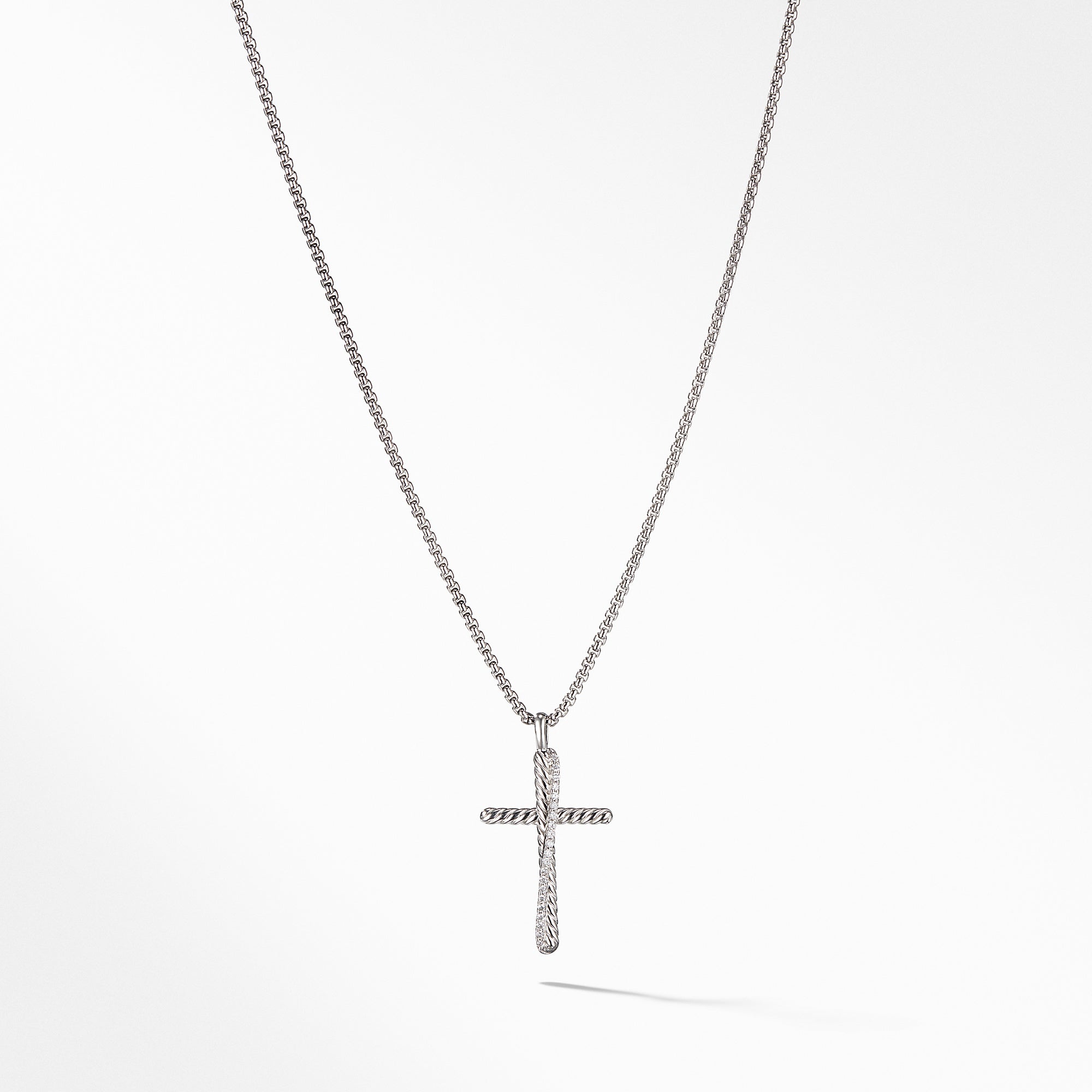 Cross Necklace with Diamonds – Little Switzerland