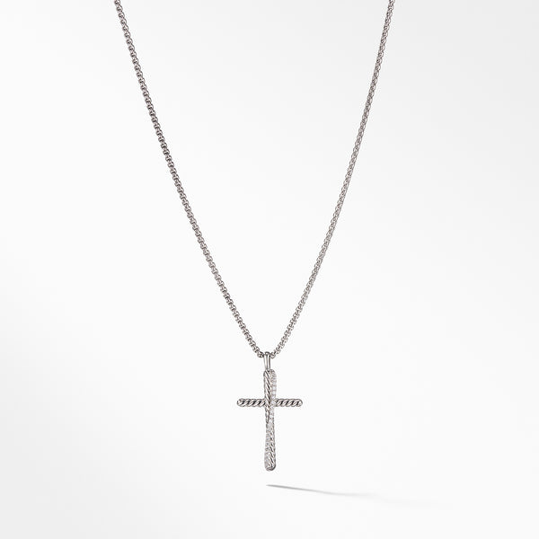 Cross Necklace with Diamonds