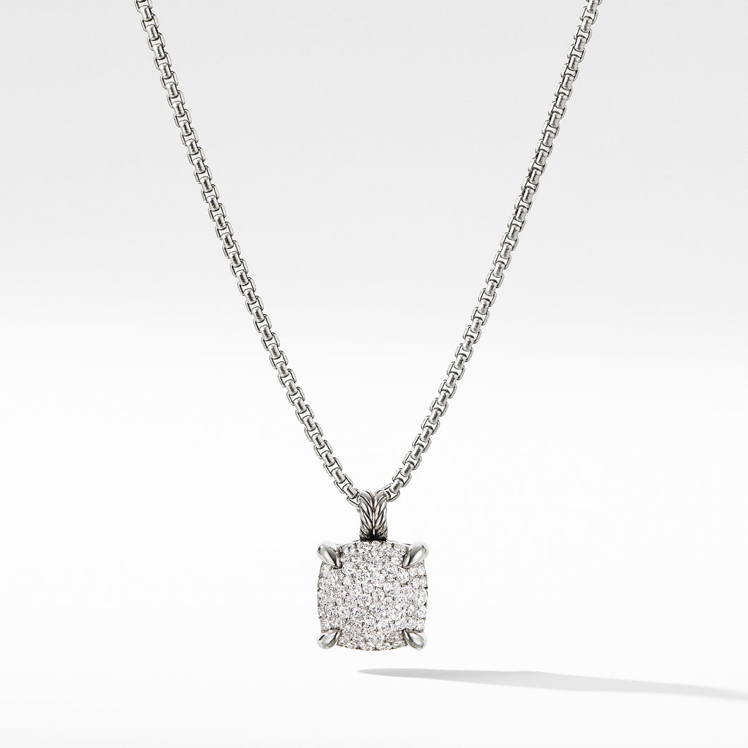 Chatelaine Necklace with Diamonds, 14mm
