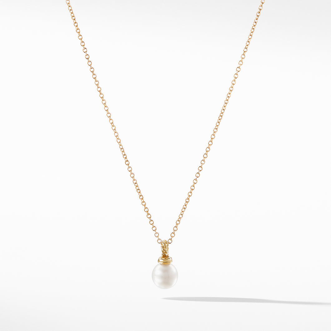 Solari Pendant Necklace with Diamonds in 18K Gold