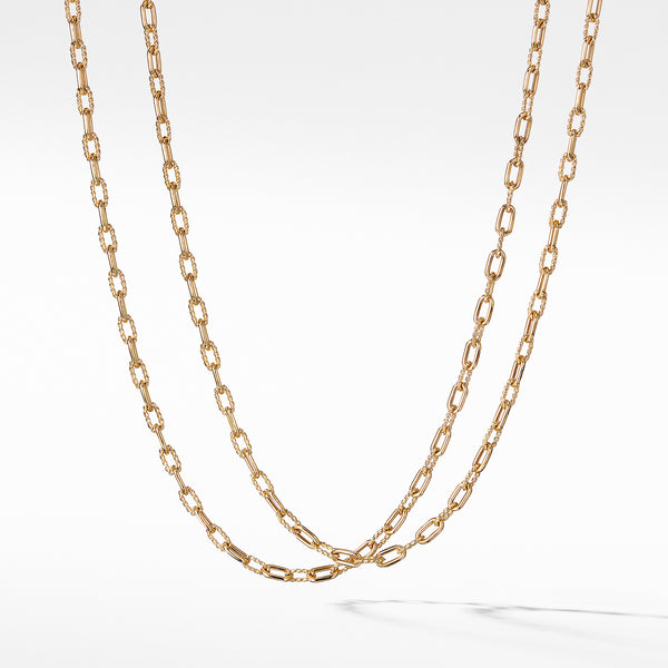 DY Madison Thin Necklace in 18K Gold, 3mm