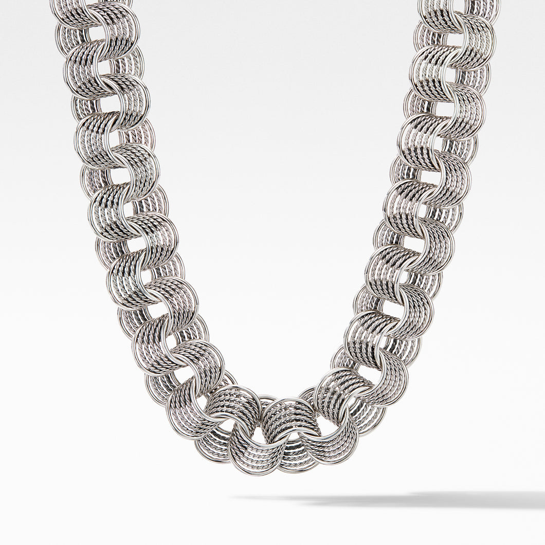 DY Origami Medium Linked Necklace