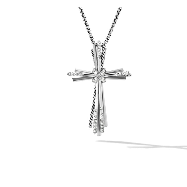 Angelika Cross Necklace with Pave© Diamonds