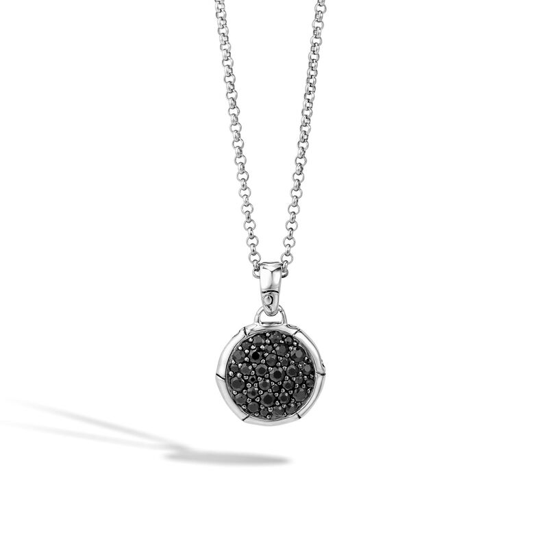 Bamboo Small Round Pendant