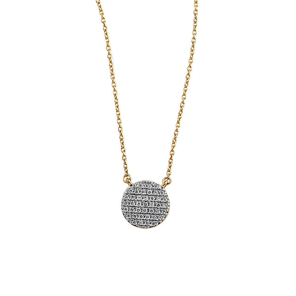 Blaze Lab-Grown Diamond Pendant - 14k Gold Over Sterling Silver (.32 ct. tw.)