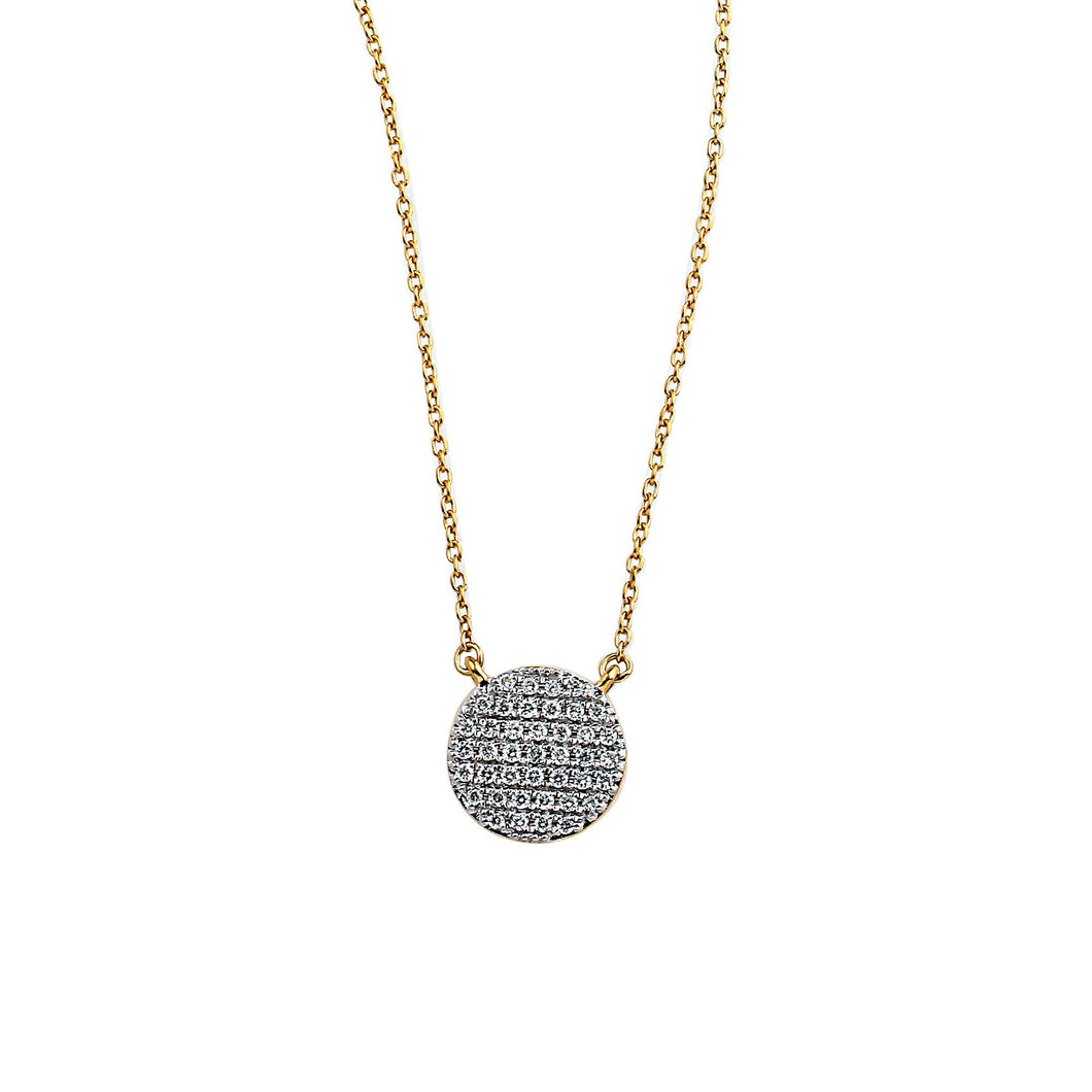 Blaze Lab-Grown Diamond Pendant - 14k Gold Over Sterling Silver (.32 ct. tw.)