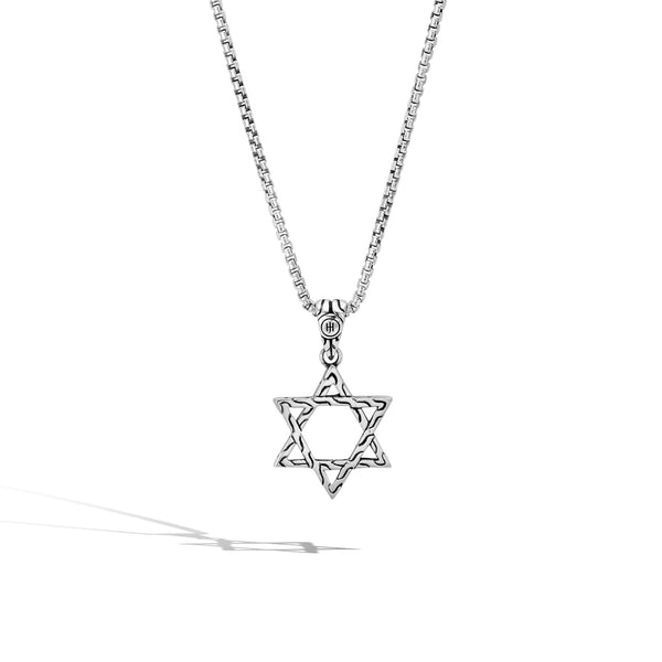 Classic Chain Star of David Pendant