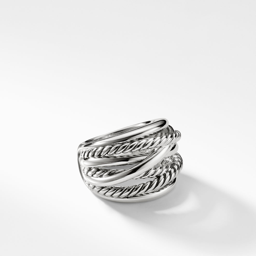 Crossover Wide Ring