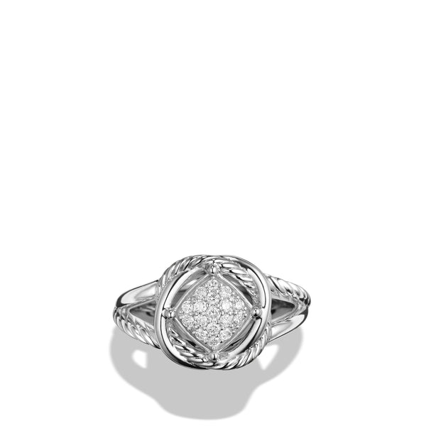 Infinity Ring with Diamonds