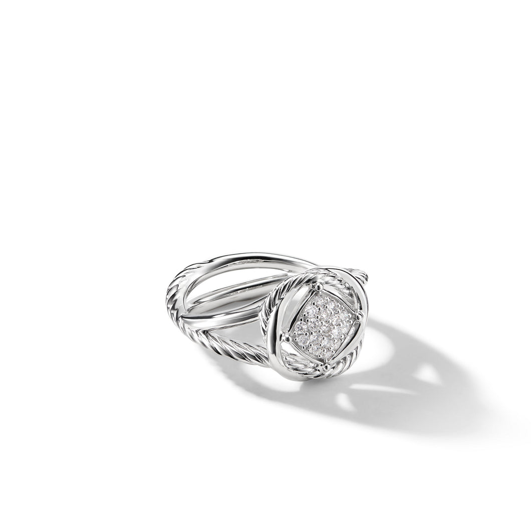 Infinity Ring with Diamonds