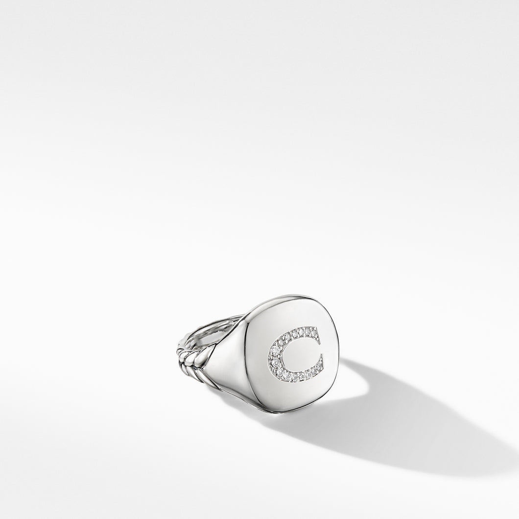 DY Initial Pinky Ring