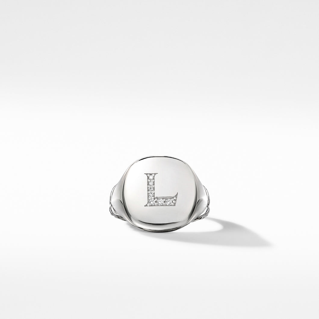 DY Initial Pinky Ring