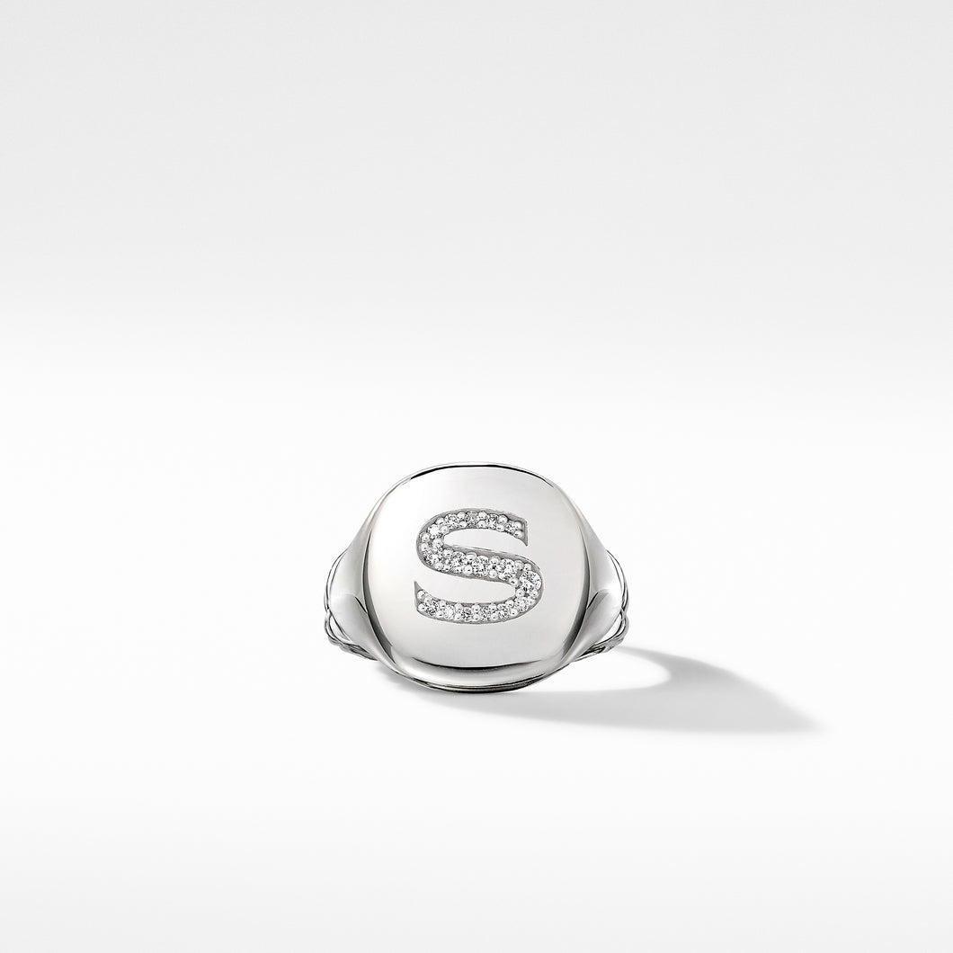 DY Initial Pinky Ring