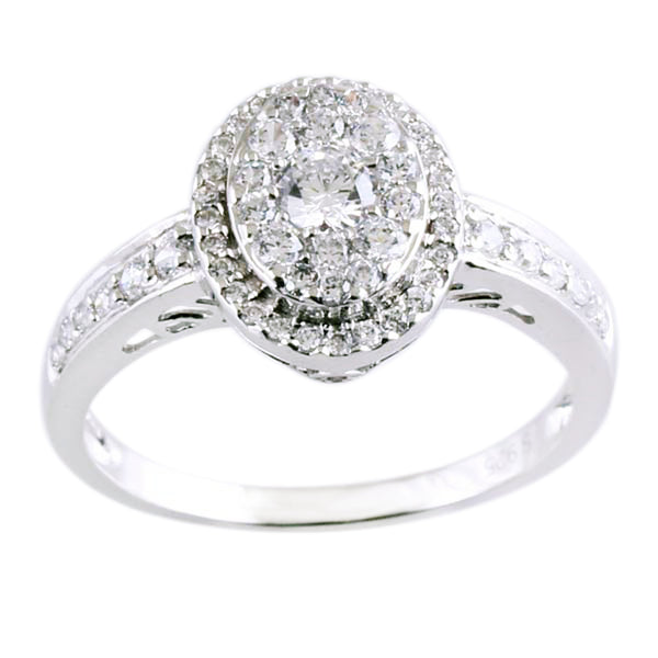 0.60 CTW Diamond Fancy Circle Ring