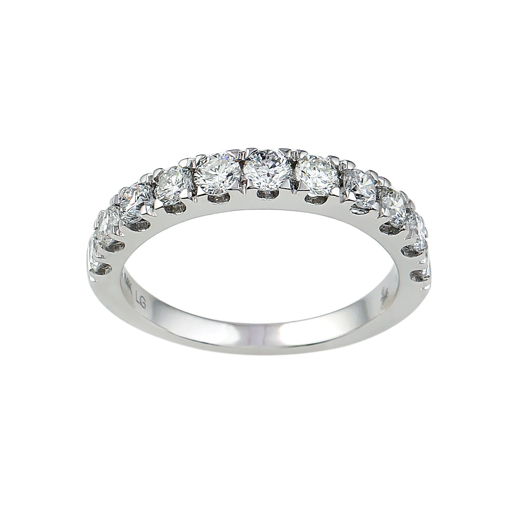 1.00CTTW Lab-Created Diamond Band in 14K White Gold