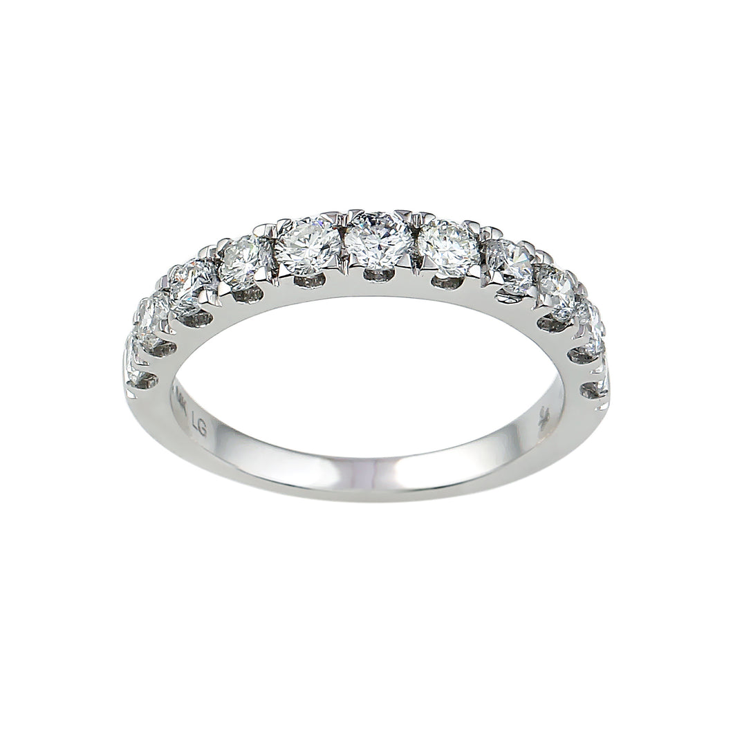 1.00CTTW Lab-Created Diamond Band in 14K White Gold