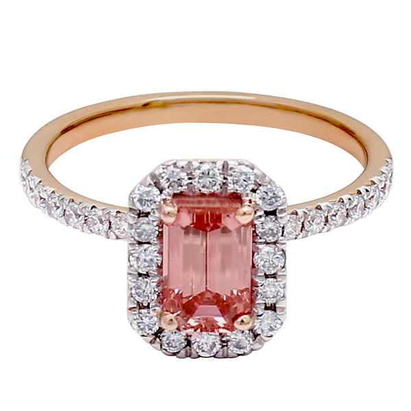 Emerald Cut Diamond Ring