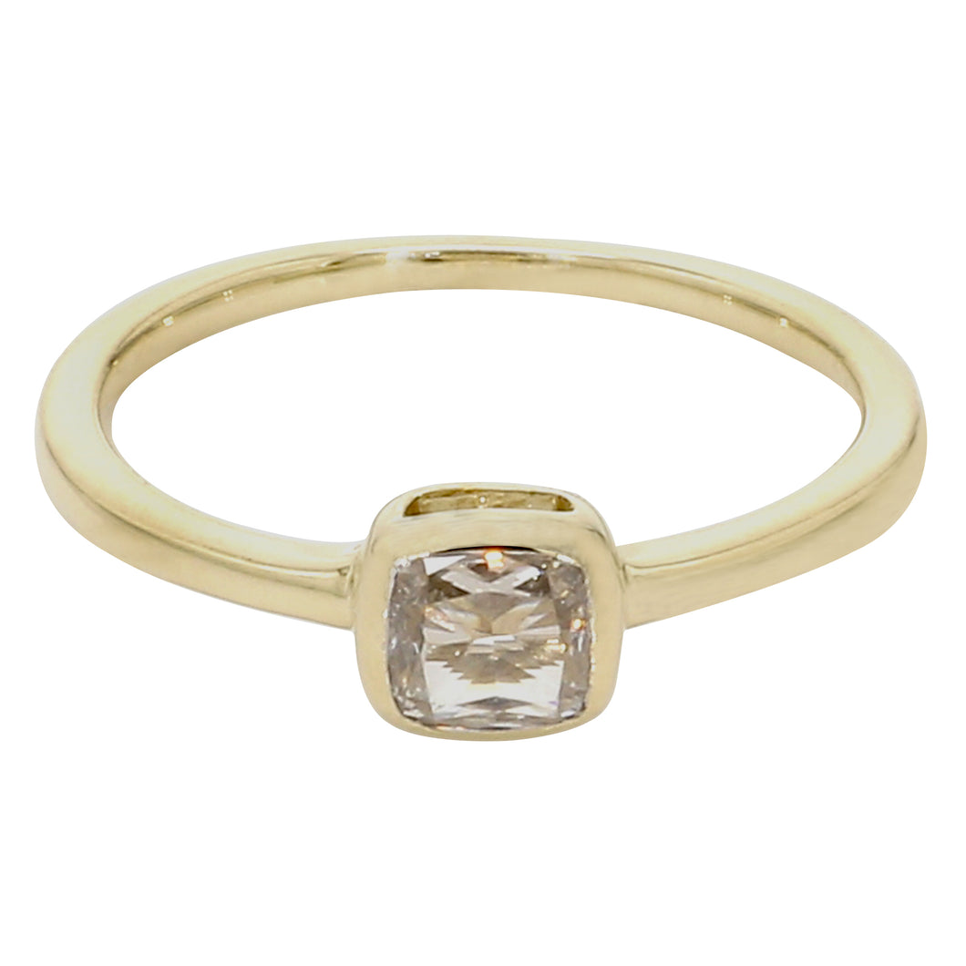 0.50 ctw. Lab-Created Diamond Ring in 14K Yellow Gold