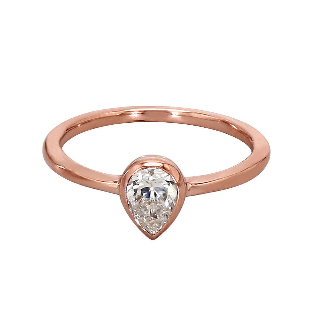 0.50CT.TW Lab-Created Diamond Ring in 14K Rose Gold