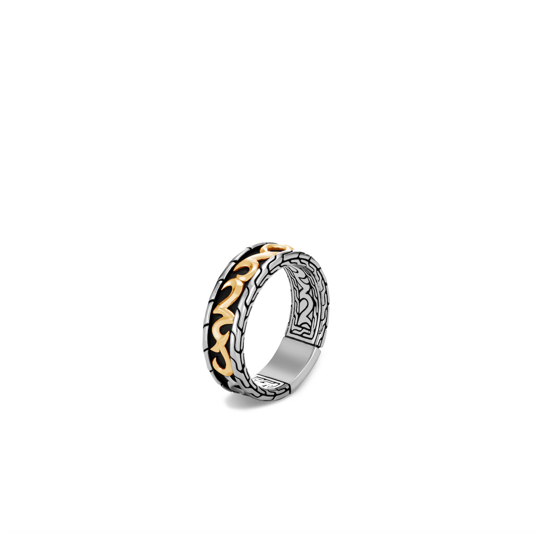 Classic Chain Keris Dagger Band Ring