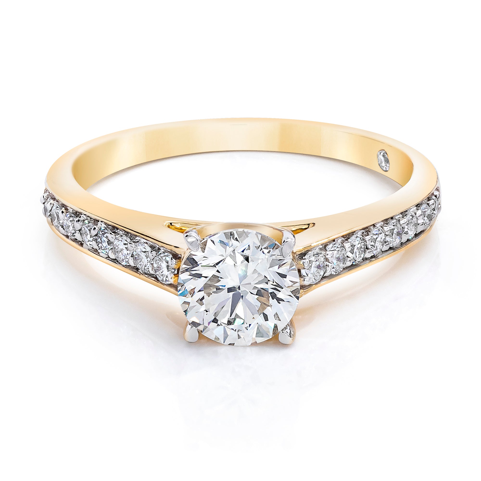 Lab Created Diamond Engagement Ring Anaheim thumbnail
