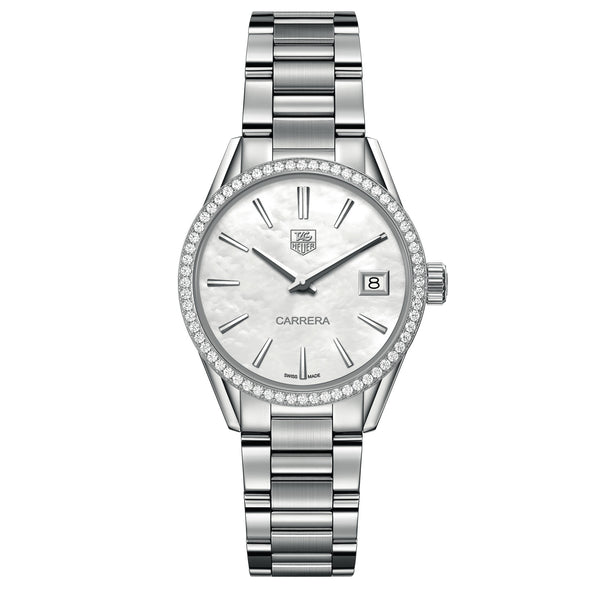 TAG Heuer Carrera Quartz Ladies Mother of Pearl Steel Watch