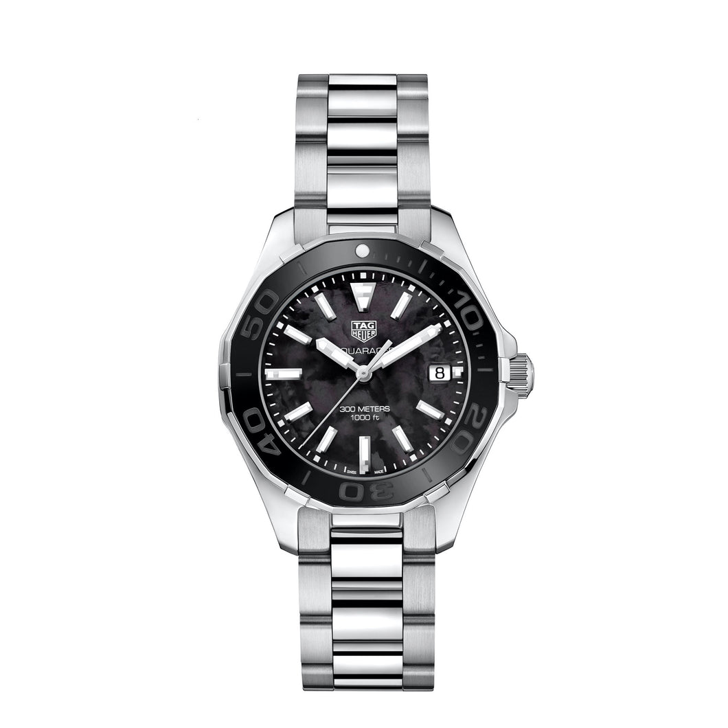 TAG Heuer Aquaracer Quartz Ladies Black Steel Watch
