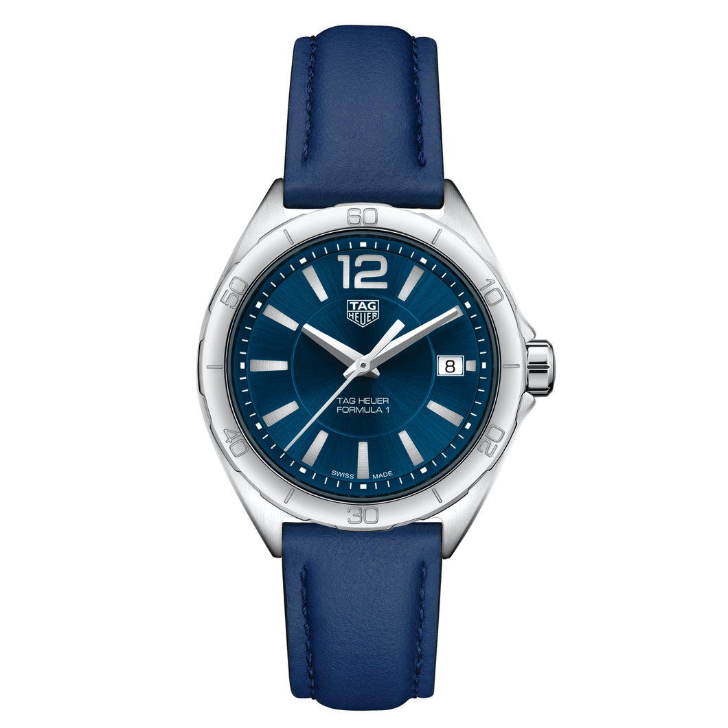 TAG Heuer Formula 1 Quartz Ladies Blue Leather Watch