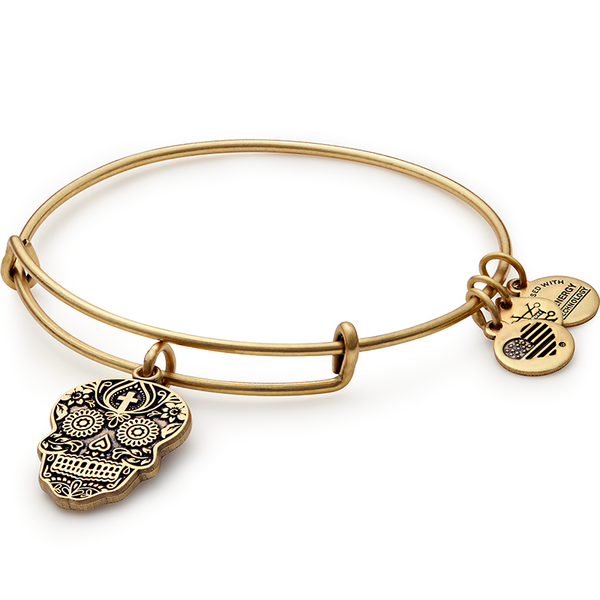 Calavera Charm Bangle