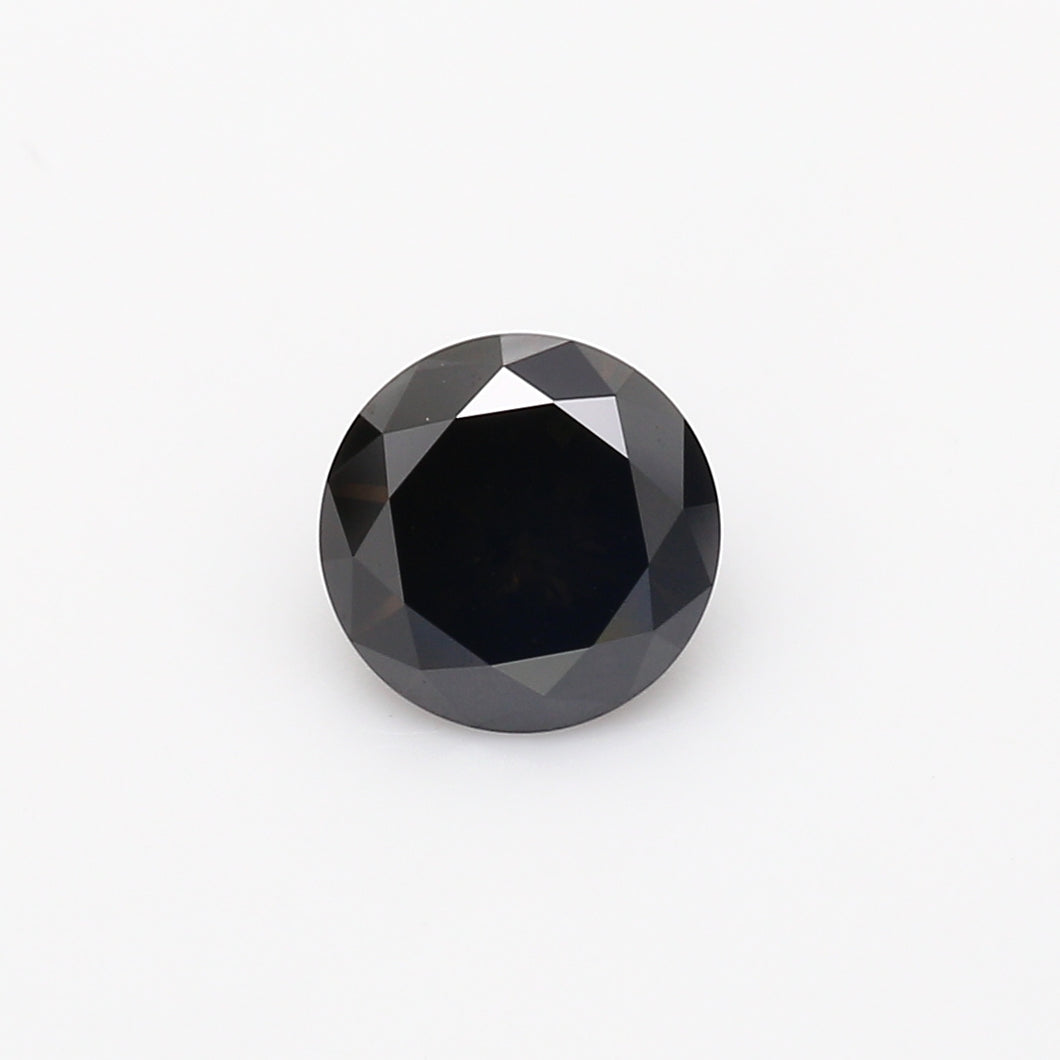Loose 0.45 Carat Round  Black  IGL  diamonds at affordable prices.