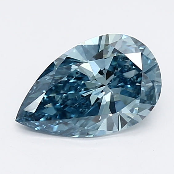 Loose 0.57 Carat Pear  Blue SI2 IGI  diamonds at affordable prices.