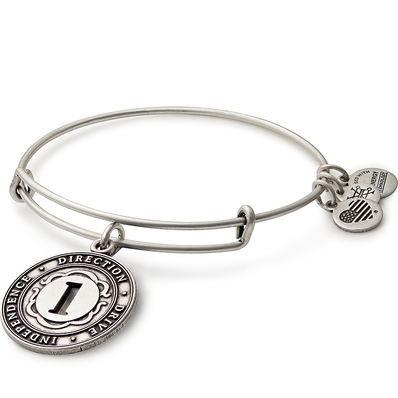 Number 1 Charm Bangle